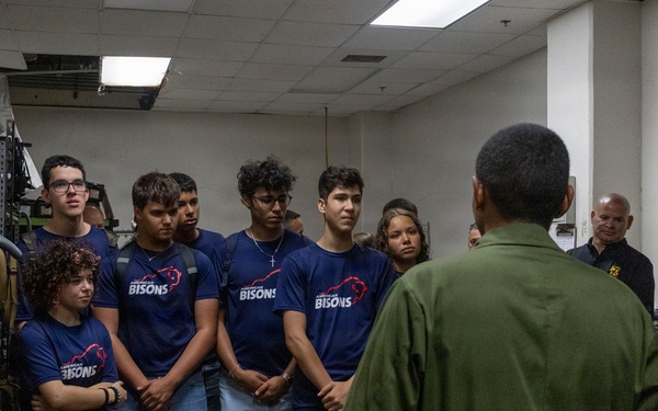 American Military Academy JROTC cadets Visits LCF-24
