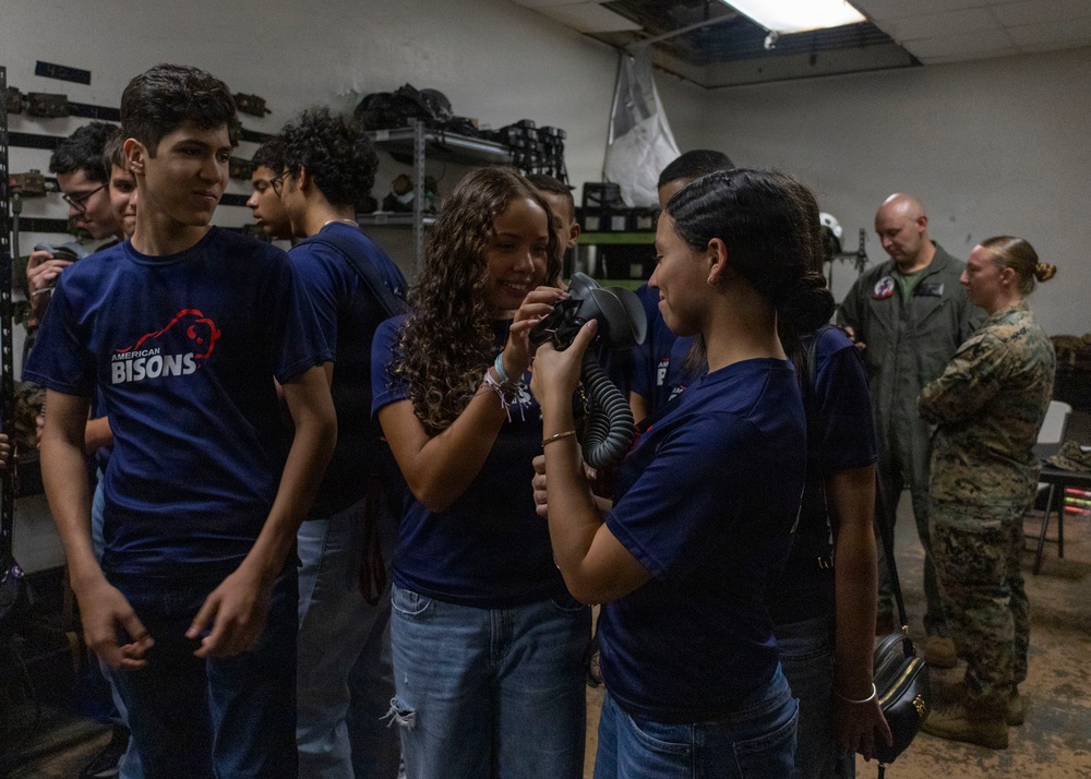 American Military Academy JROTC cadets Visits LCF-24