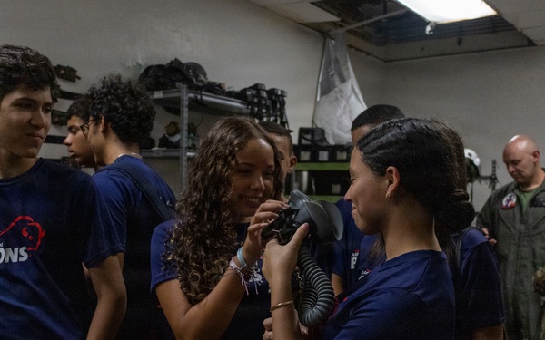 American Military Academy JROTC cadets Visits LCF-24