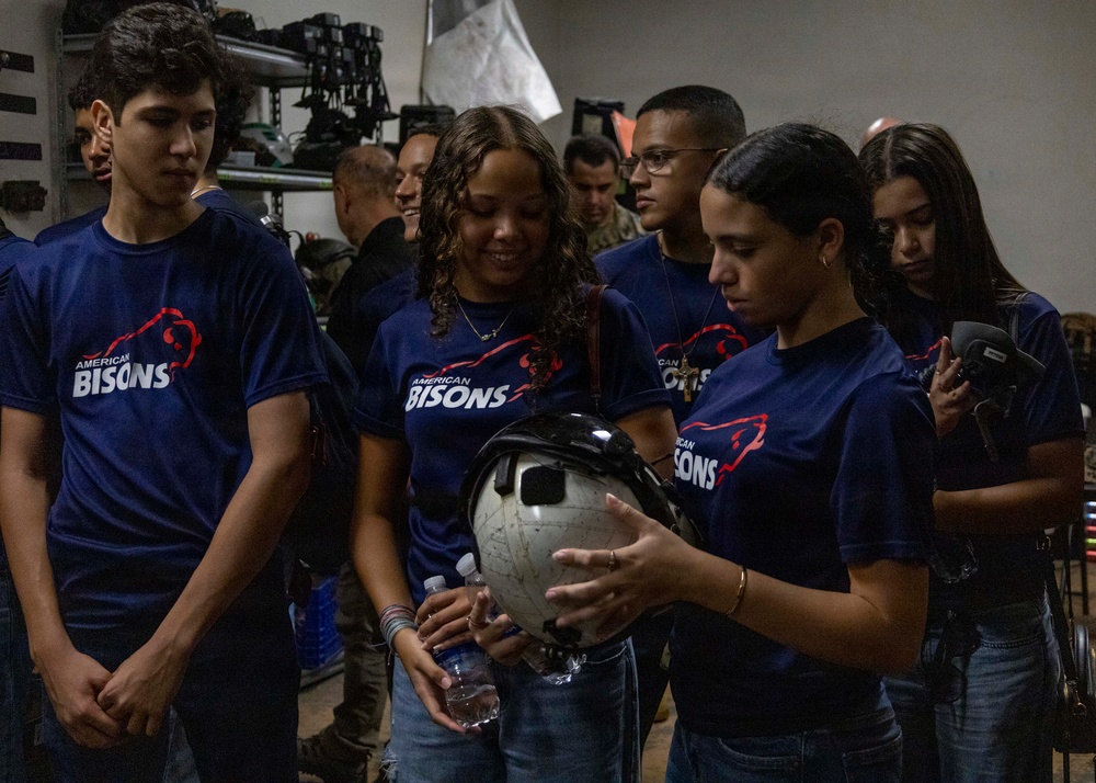 American Military Academy JROTC cadets Visits LCF-24