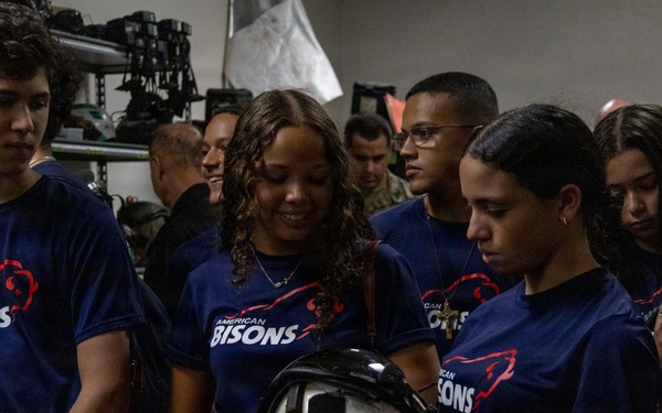 American Military Academy JROTC cadets Visits LCF-24