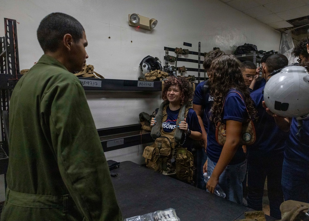 American Military Academy JROTC cadets Visits LCF-24
