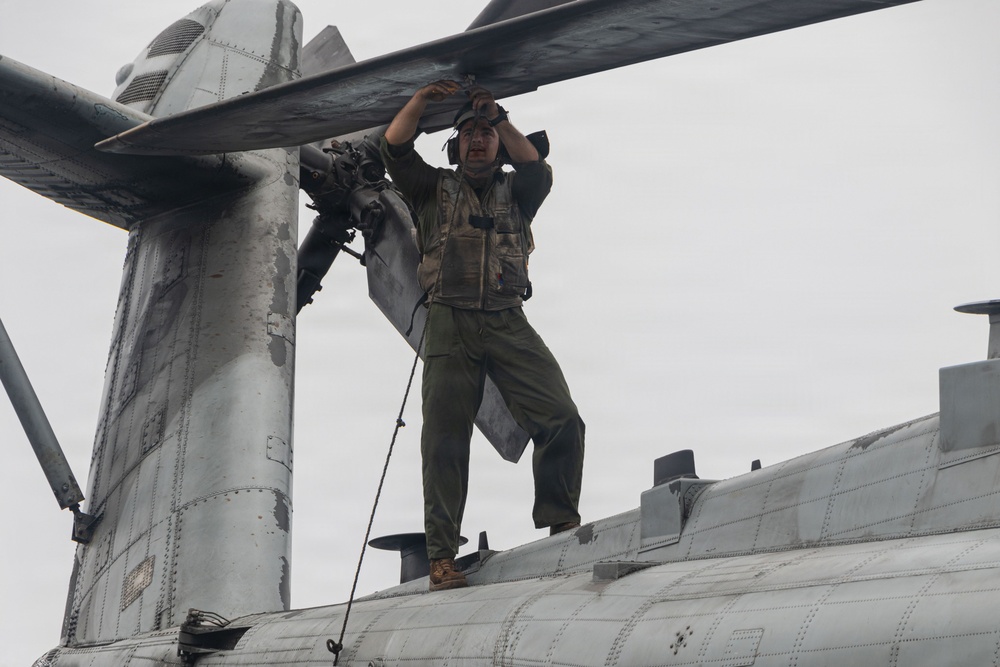 USS Portland Sailors and Marines Conduct Routine Operations
