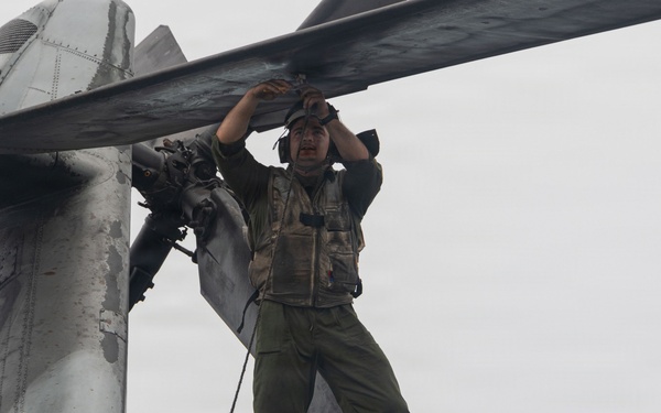 USS Portland Sailors and Marines Conduct Routine Operations