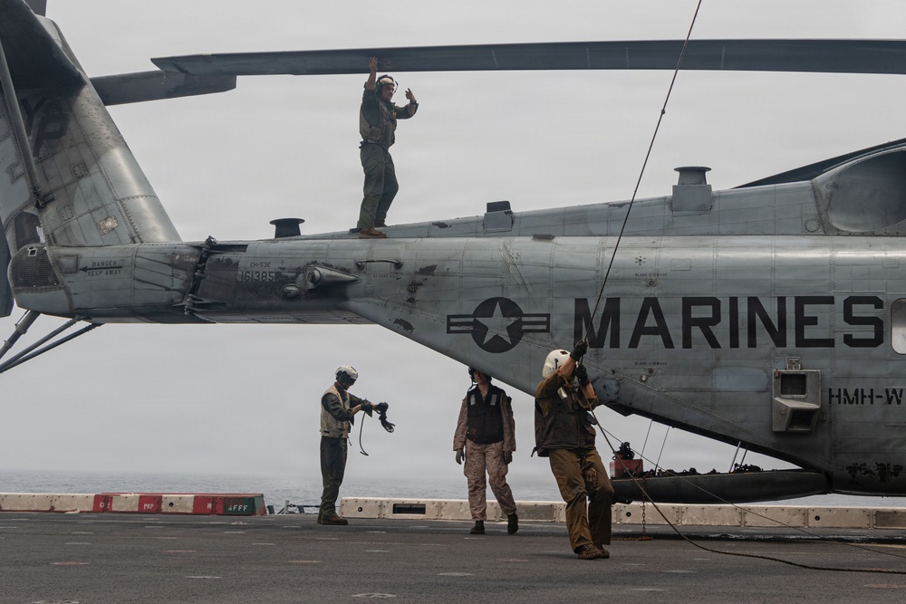 USS Portland Sailors and Marines Conduct Routine Operations