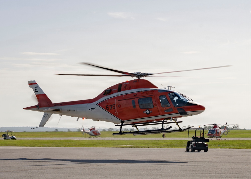 TH-73A Thrasher Hovers Over NAS Whiting Field Flightline