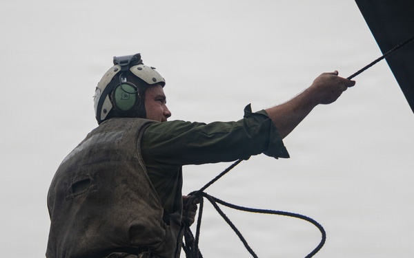 USS Portland Sailors and Marines Conduct Routine Operations