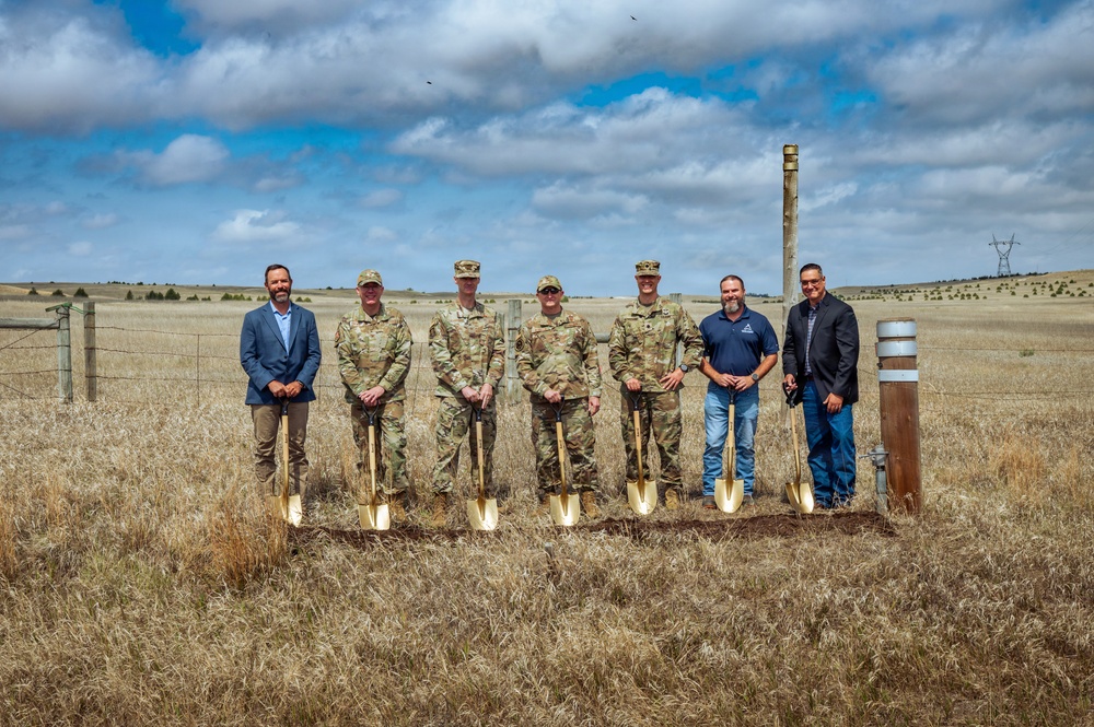 ‘Sentinel’ ICBM program’s utility corridor project commences with ‘golden shovel’ groundbreaking event