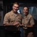 USS John C. Stennis (CVN 74) recognizes EM3 Slade Broussard