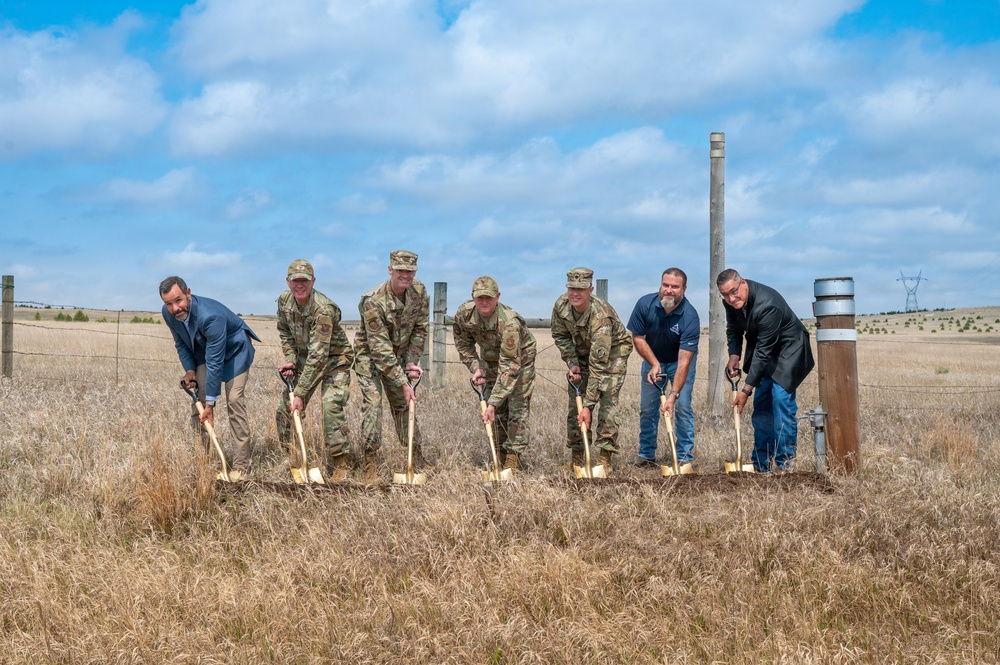 ‘Sentinel’ ICBM program’s utility corridor project commences with ‘golden shovel’ groundbreaking event