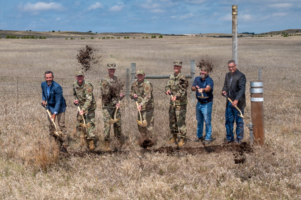 ‘Sentinel’ ICBM program’s utility corridor project commences with ‘golden shovel’ groundbreaking event
