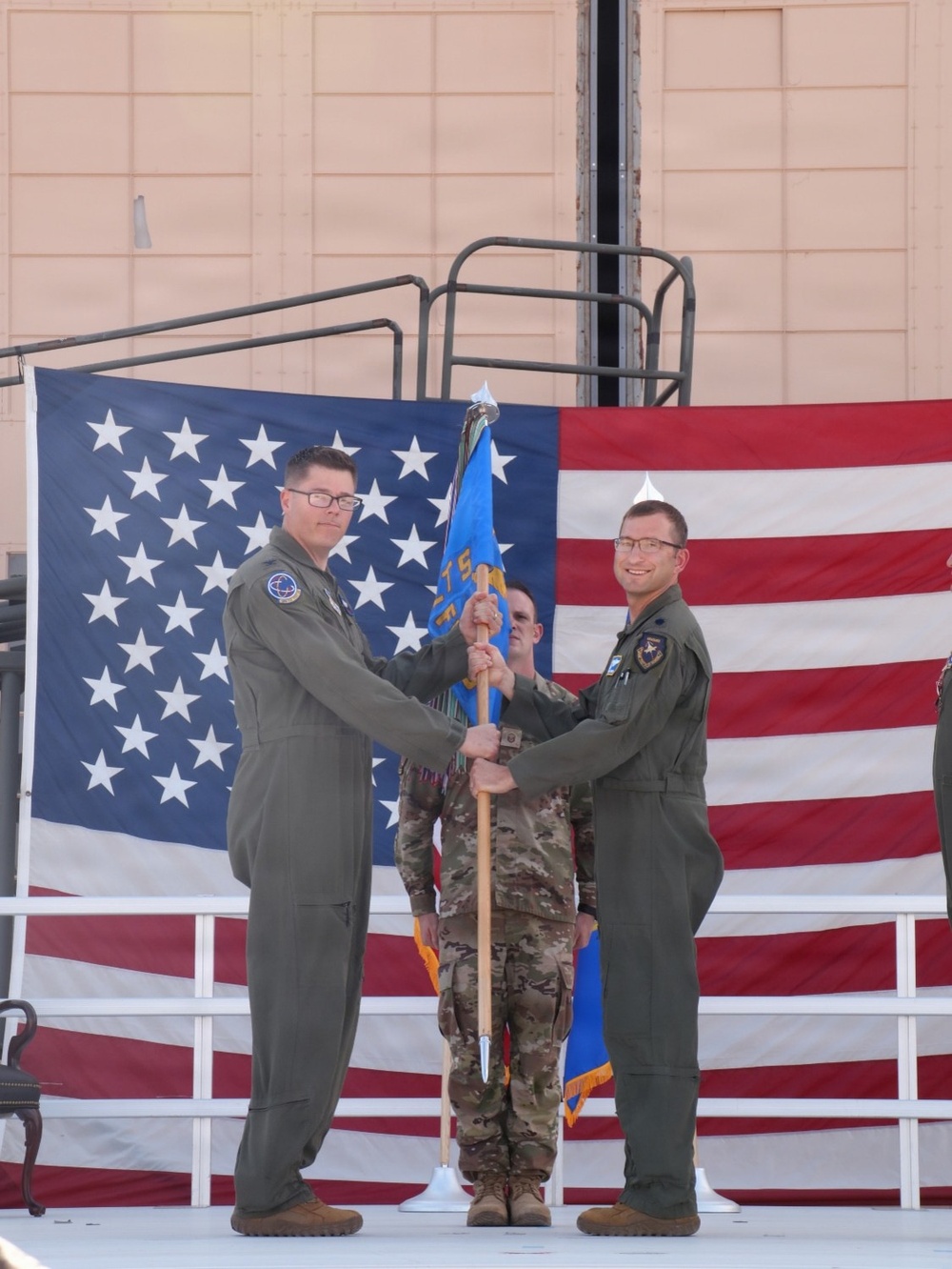Wright assumes leadership of 586th Flight Test Squadron
