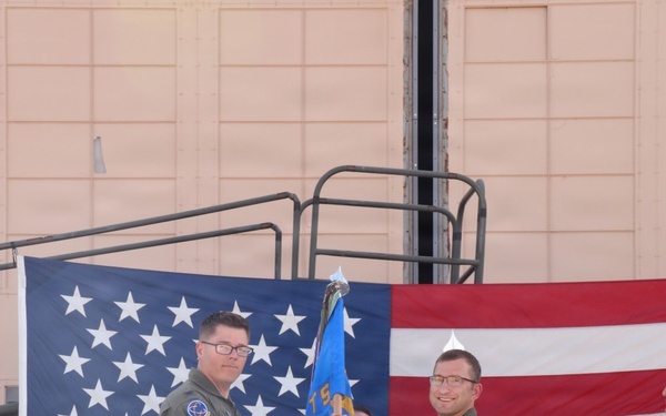 Wright assumes leadership of 586th Flight Test Squadron