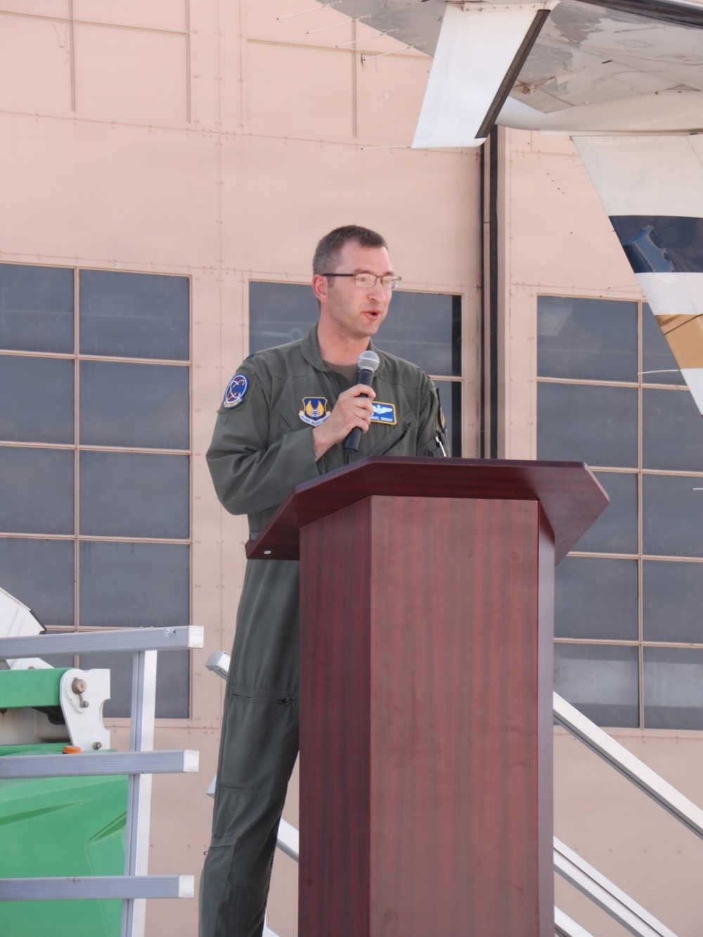 Wright assumes leadership of 586th Flight Test Squadron