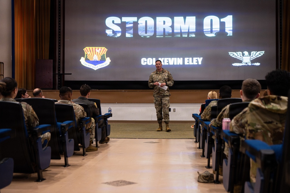 6 ARW commander holds first all-call