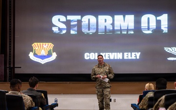 6 ARW commander holds first all-call