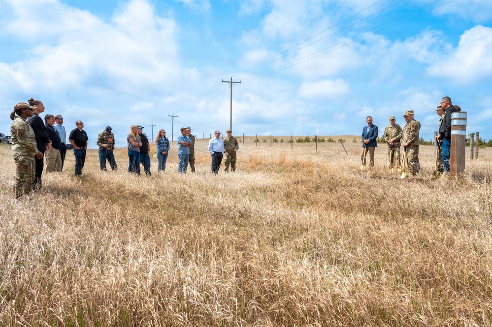 ‘Sentinel’ ICBM program’s utility corridor project commences with ‘golden shovel’ groundbreaking event
