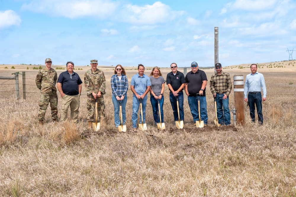 ‘Sentinel’ ICBM program’s utility corridor project commences with ‘golden shovel’ groundbreaking event