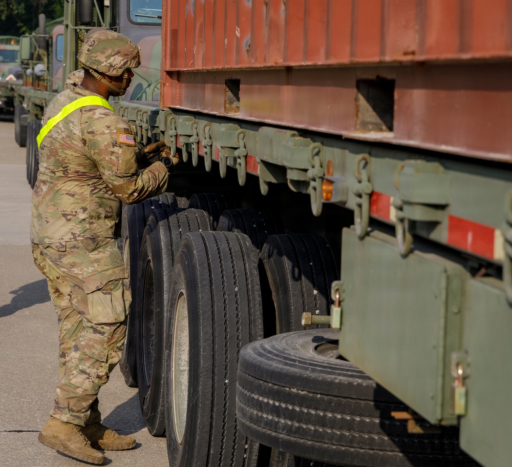 Securing the Trucks