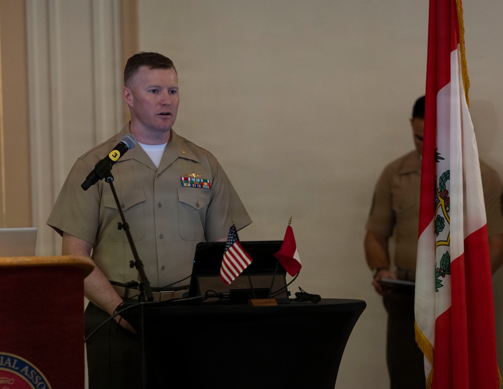 U.S. Marines and Navy conduct Maritime Staff Talks with Peru