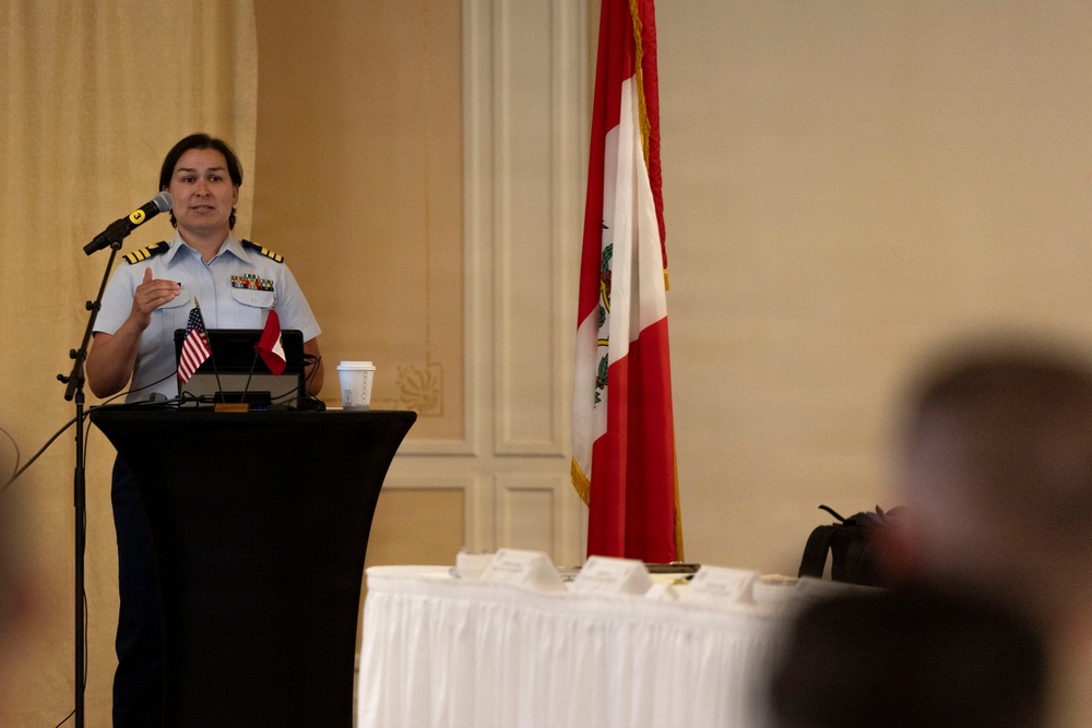 U.S. Marines and Navy conduct Maritime Staff Talks with Peru