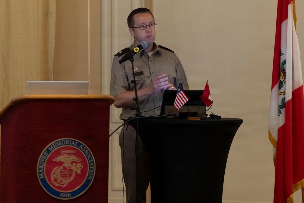 U.S. Marines and Navy conduct Maritime Staff Talks with Peru
