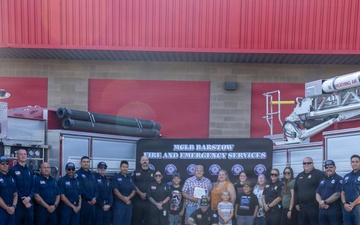 MCLB Barstow Fire Award