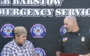 MCLB Barstow Fire Award