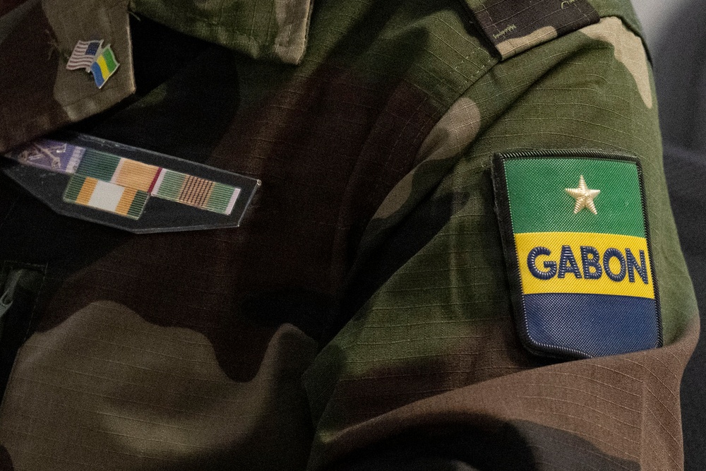 Gabon Delegation Visits Sentry Storm 26