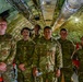 NY Air Guardsman’s get look from above at 15,000 Boilermaker racers during Stratotanker flyover.