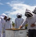 WWBN-West Service Members Participate in Beekeeping Program