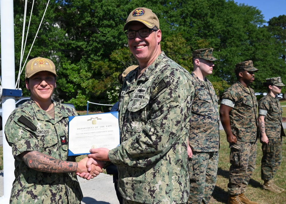 ESG-2 Sailor Recognized with Navy and Marine Corps Achievement Medal