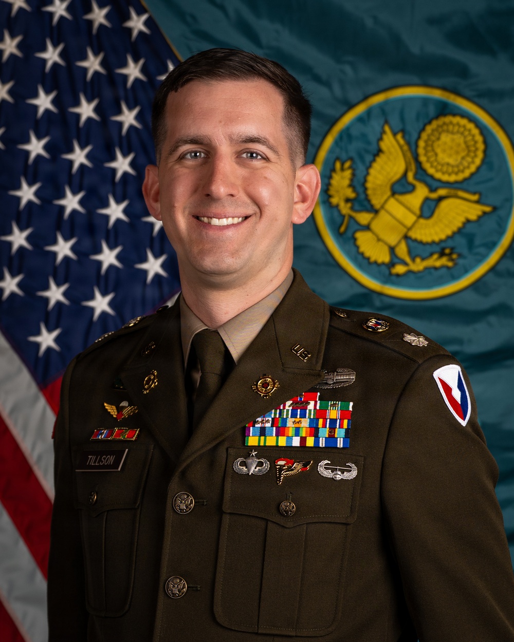 Lieutenant Colonel Michael J. Tillson, Commander, Army Field Support Battalion – Benelux at Eygelshoven