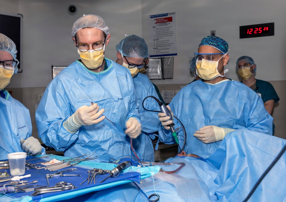 Walter Reed Skull Base Team removes complex brain tumor