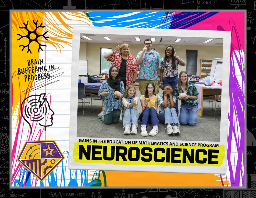 GEMS Neuroscience Program Group Photo with Teachers and Mentors