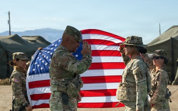 Spc. Prezkop Reenlistment Ceremony