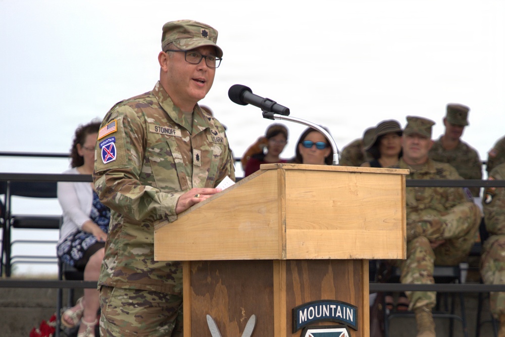 1st Battalion, 10th Combat Aviation Brigade Change of Command Ceremony