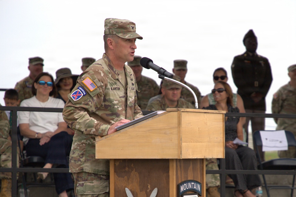 1st Battalion 10th Combat Aviation Brigade Change of Command Ceremony