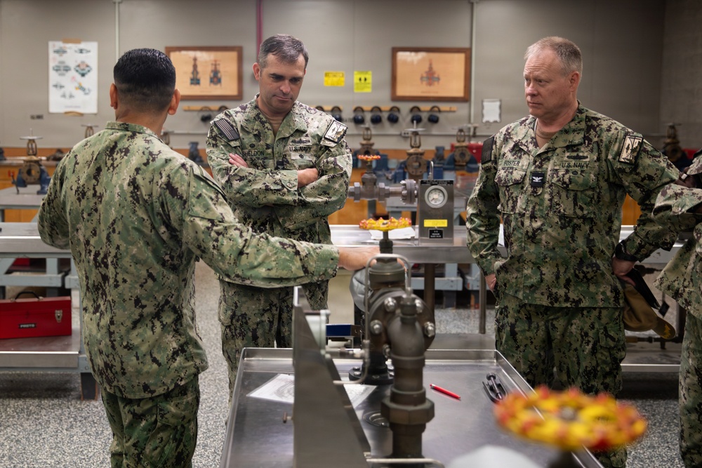 Surface Warfare Schools Command (SWSC) visits Surface Warfare Engineering School Command (SWESC) Great Lakes
