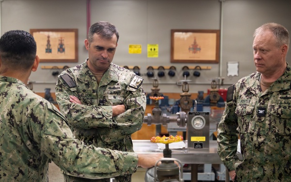 Surface Warfare Schools Command (SWSC) visits Surface Warfare Engineering School Command (SWESC) Great Lakes