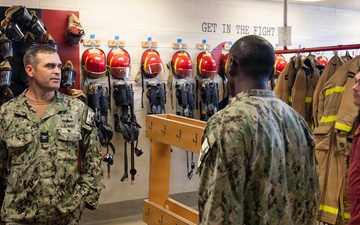 Surface Warfare Schools Command (SWSC) visits Surface Warfare Engineering School Command (SWESC) Great Lakes