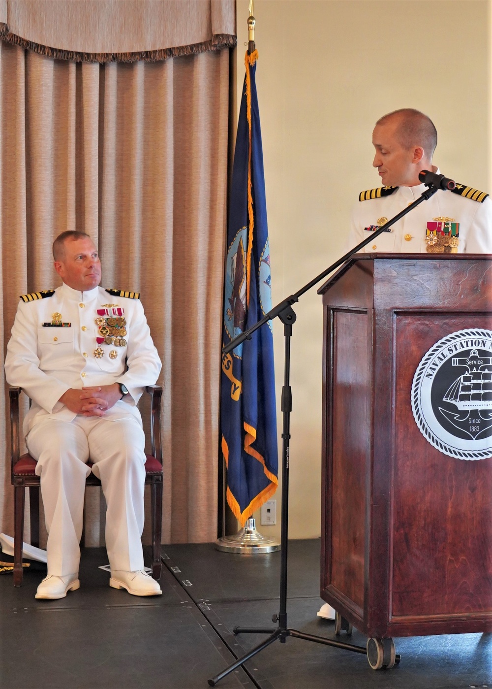 Naval Station Newport Welcomes New Installation Commander
