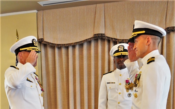 Naval Station Newport Welcomes New Installation Commander