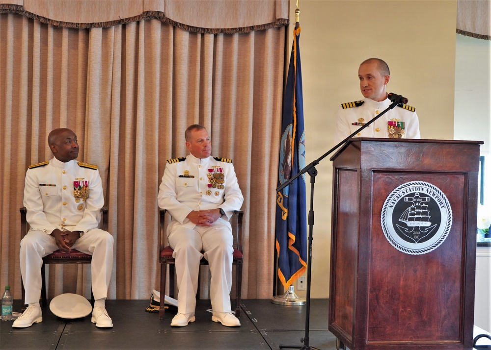 Naval Station Newport Welcomes New Installation Commander