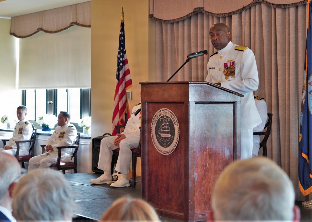 Naval Station Newport Welcomes New Installation Commander