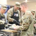 31st ADA Brigade Soldiers eat lunch with Chef Robert Irvine