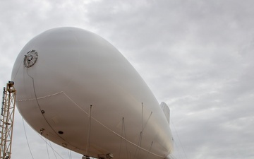 PSS-T Aerostat Ascends at Site Noria