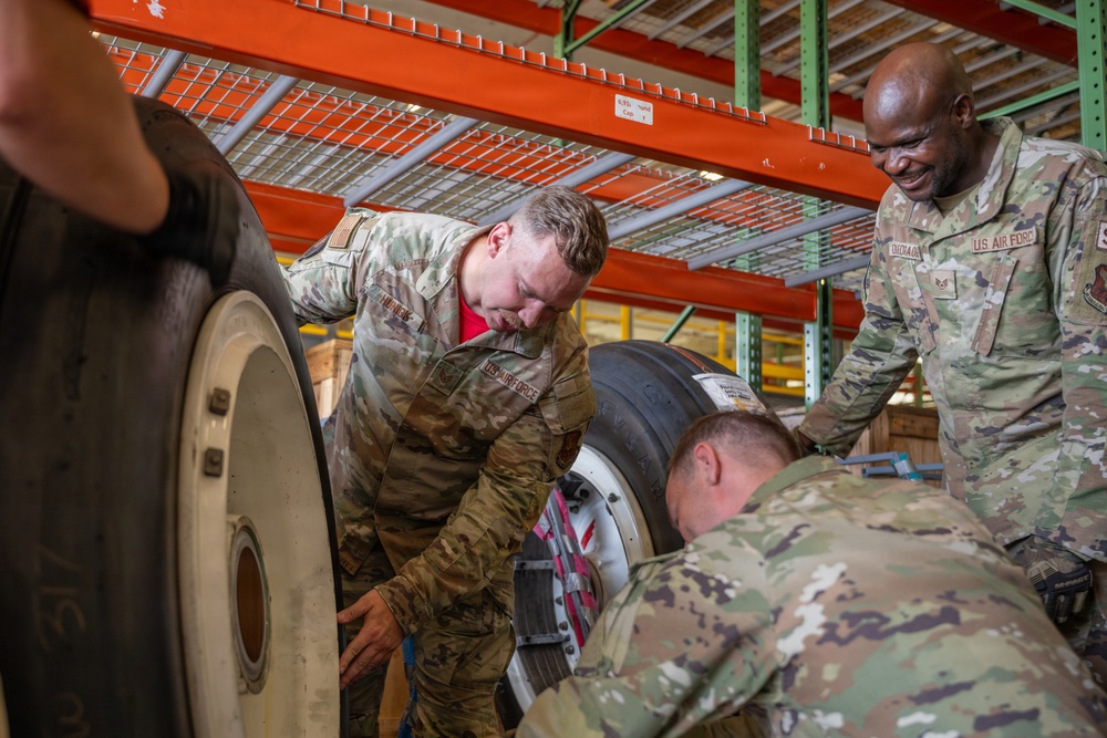 2 LRS and 2 MX Work Together for Bomber Sustainment