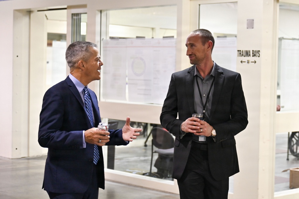 Relevance through medical adaptation: AFMEDCOM commander visits AFSOC mil-civ partnership at UAB Hospital