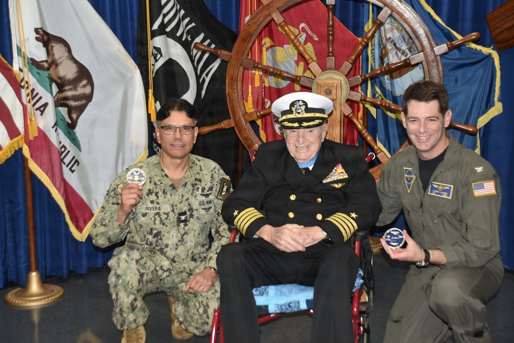 FRCSW welcomes one of naval aviation’s most distinguished heroes, retired CAPT Royce Williams